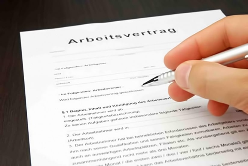 Contractul de muncă în Germania – Arbeitsvertrag